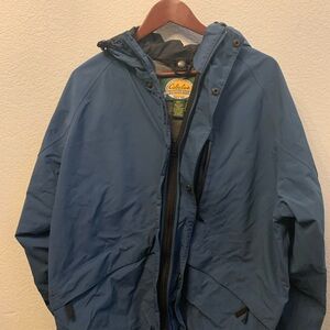 Cabela's Men's Navy Raincoat
